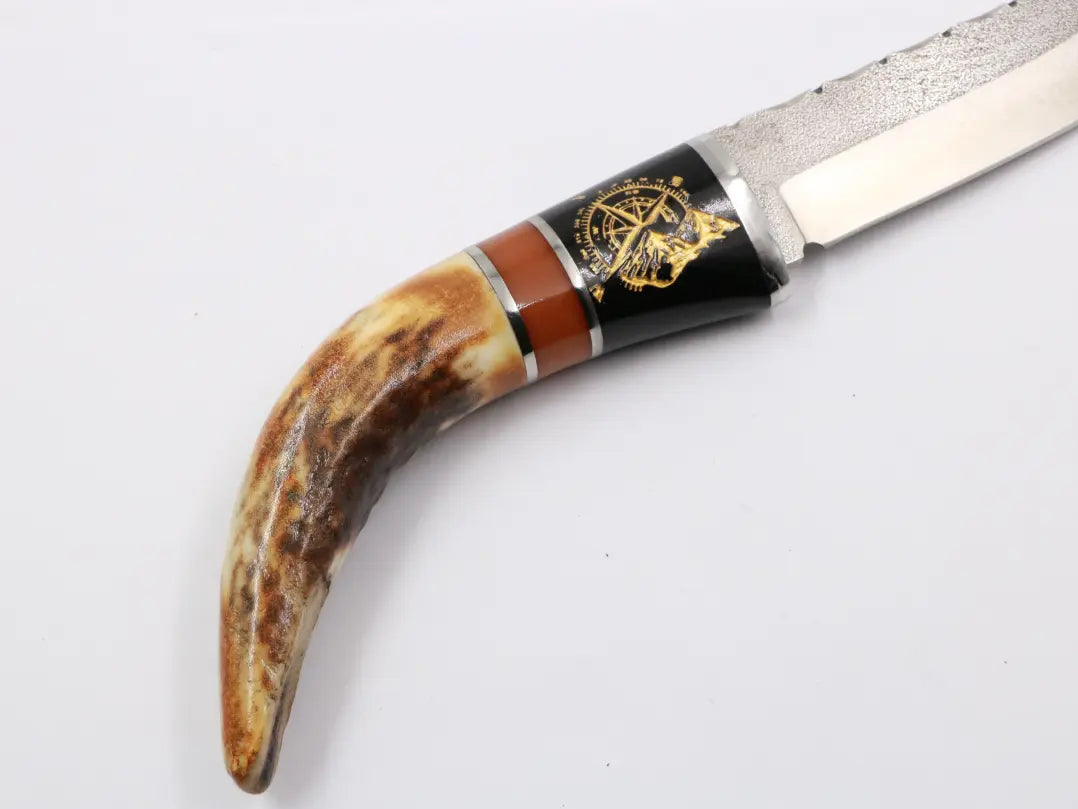 Knife fever staghorn blade