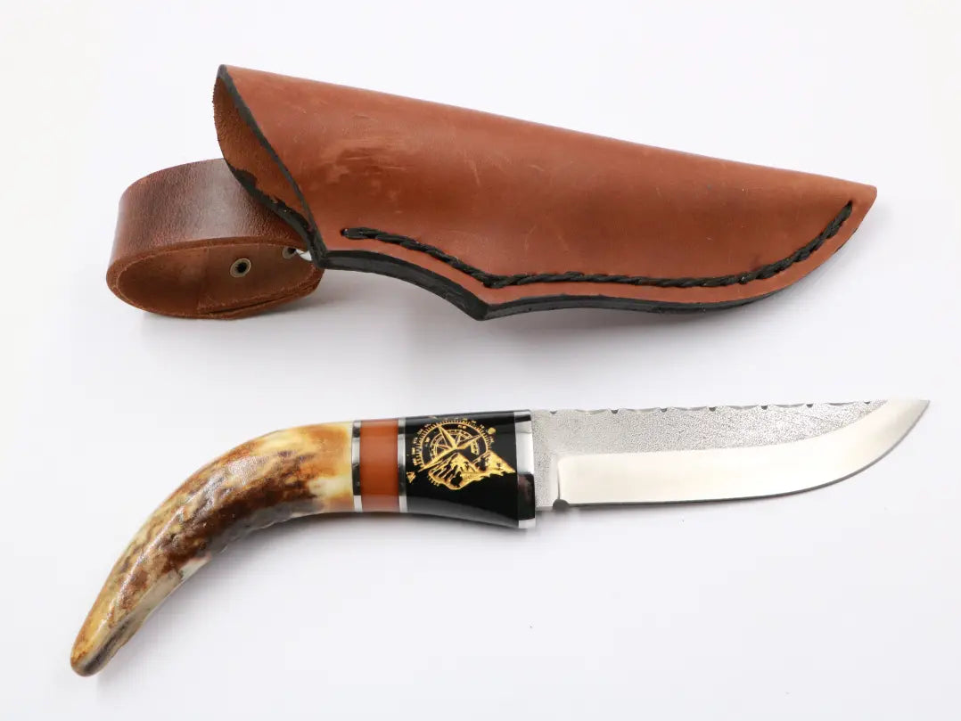 Knife fever staghorn blade