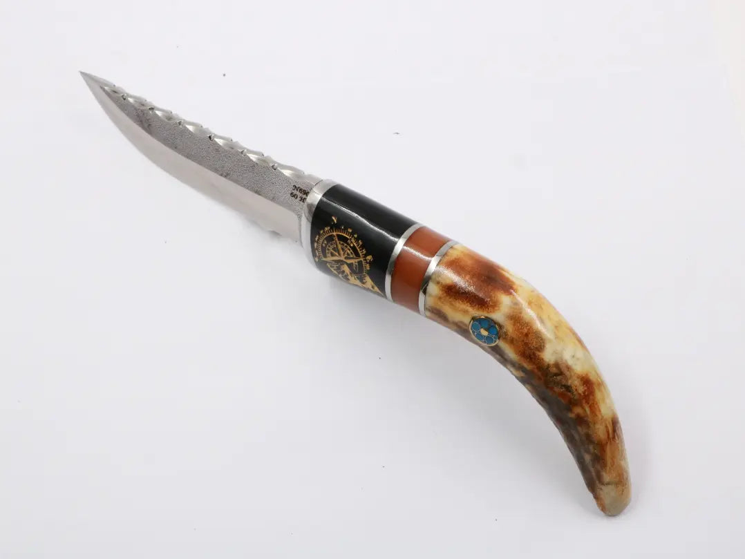 Knife fever staghorn blade