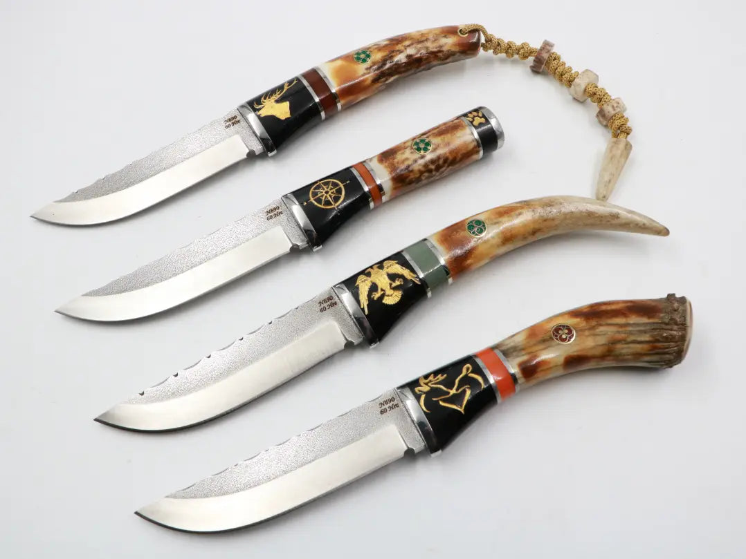 Knife fever staghorn blade