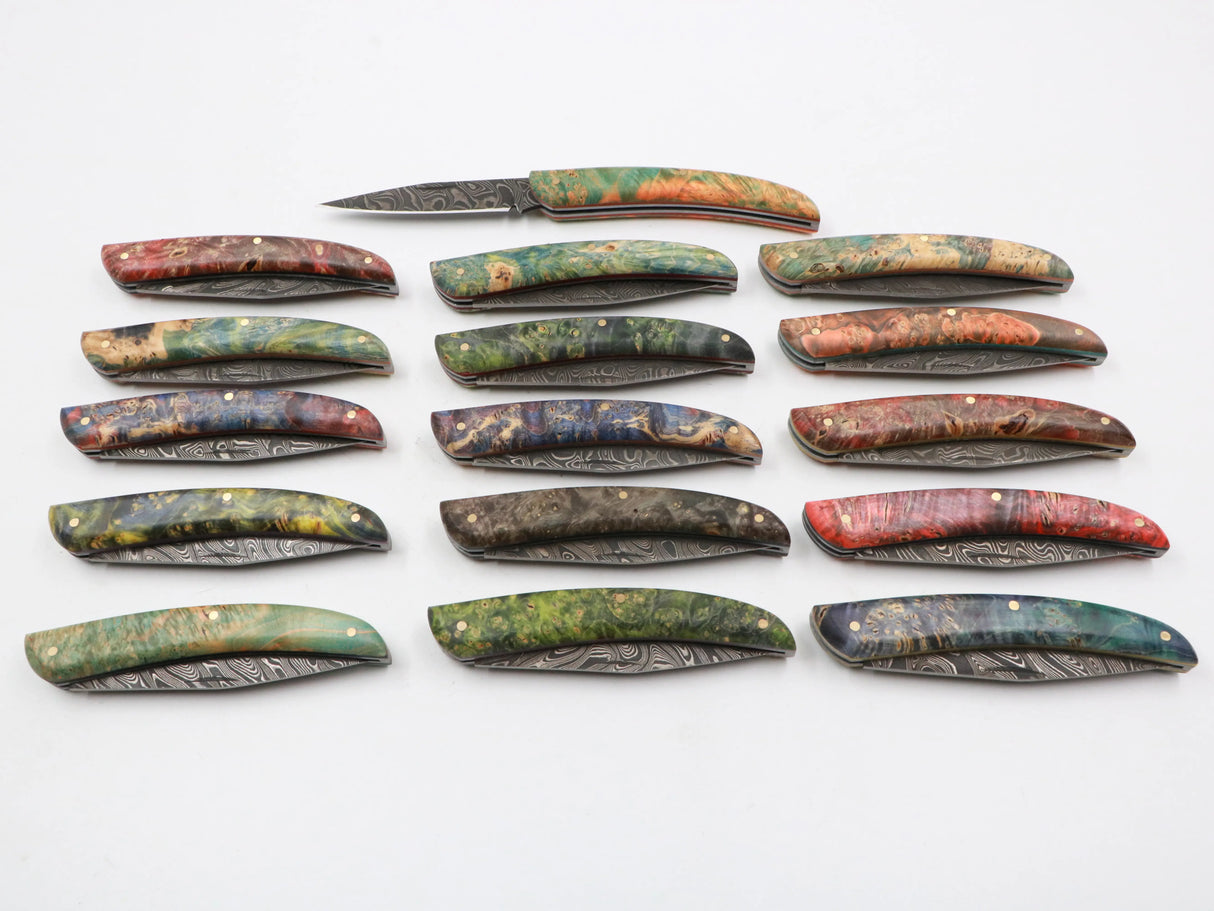 Einzigartiges Unikat – jedes MF Laguiole mit eigener Maserung und Damaststruktur