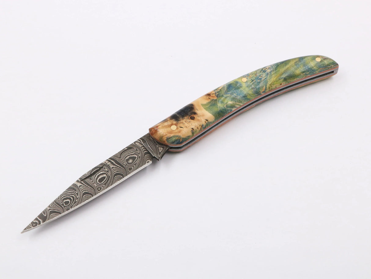 Ausgewogene Proportionen: 80 mm Klinge, 105 mm Griff, 185 mm Gesamtlänge