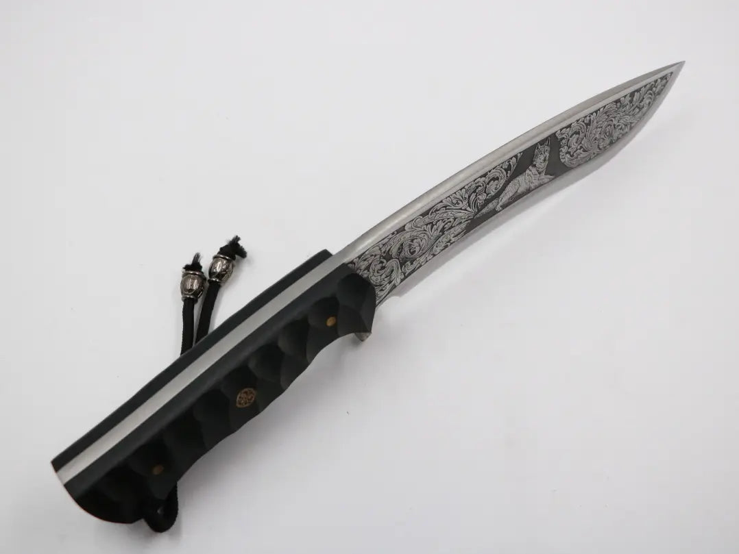 Messerfieber Black Wolf mit Full Tang Bauweise – Schneidwerkzeug für Outdoor und Alltag