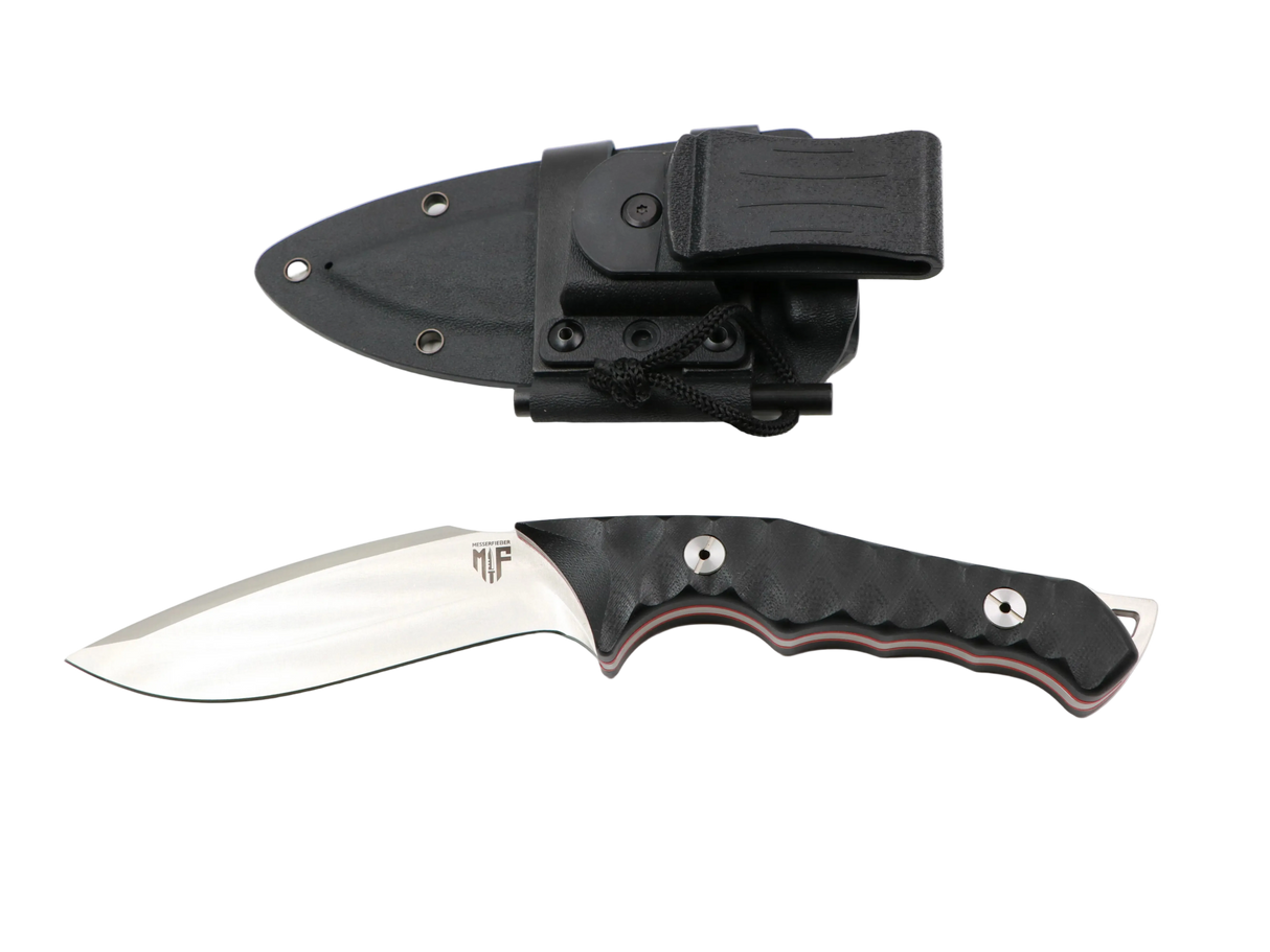 Nova Kukri mit Kydex – zweite Setansicht, Messer und Scheide mit Befestigung