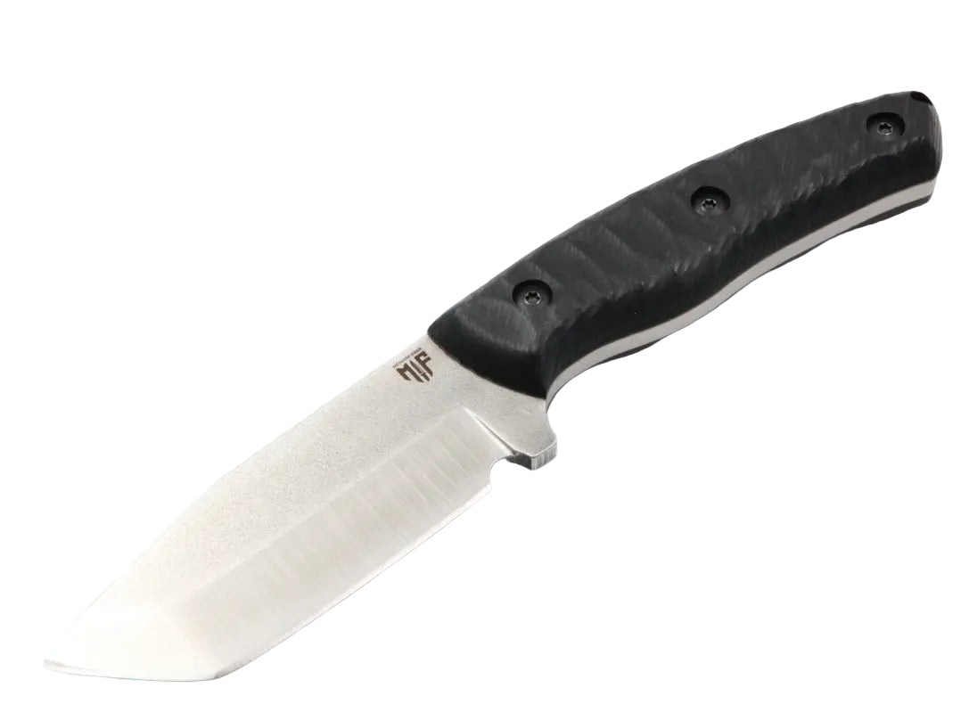 Bushcraft Messer SBT Tanto 2.0 N690 Full-Tang G10 TPU-Scheide Outdoor