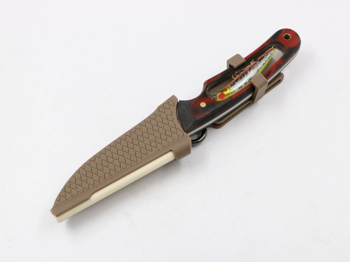 Wobbi Angler Messer mit Wobbler