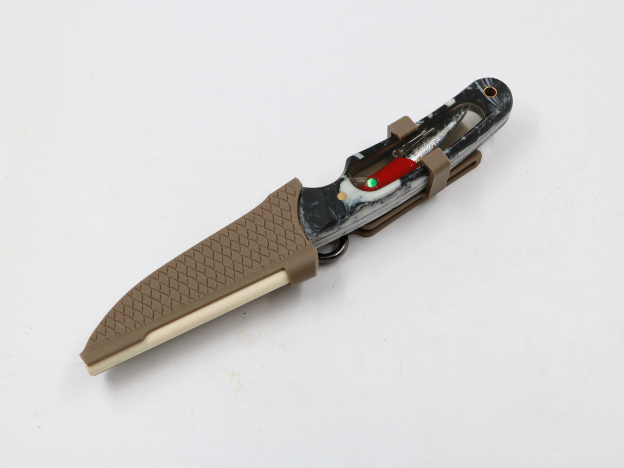 Wobbi Angler Messer mit Wobbler