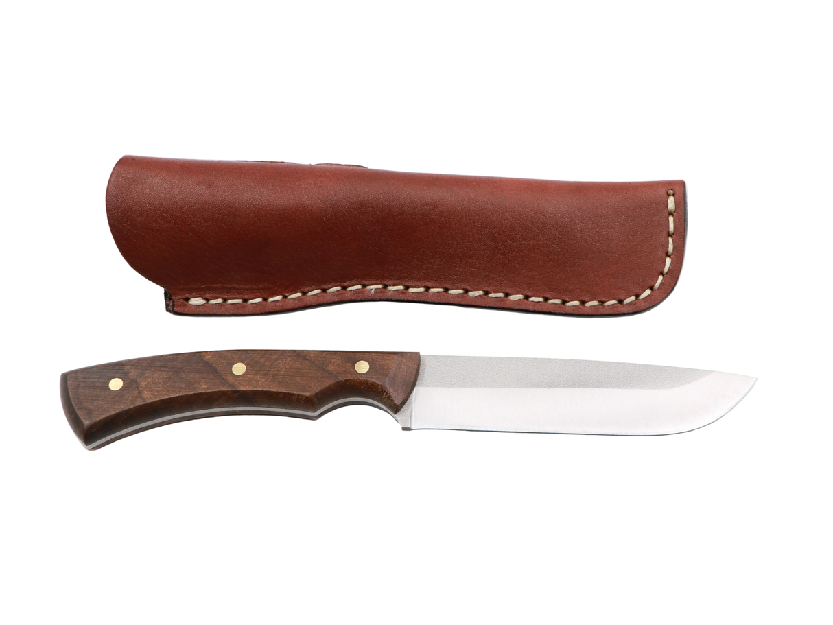 MF Waldgeist Outdoor Messer mit Walnussgriff und Edelstahlklinge