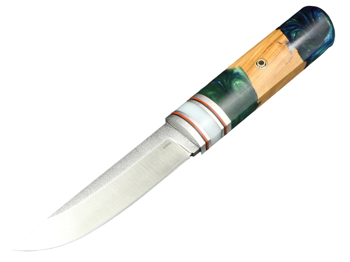 Messerfieber Kajo – Griff 4, Seitenansicht mit N690-Klinge