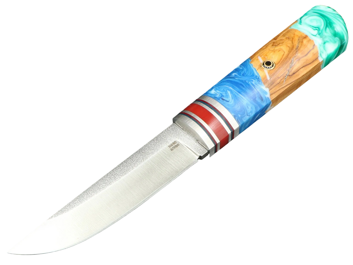 Messerfieber Kajo – Griff 18, Seitenansicht mit N690-Klinge