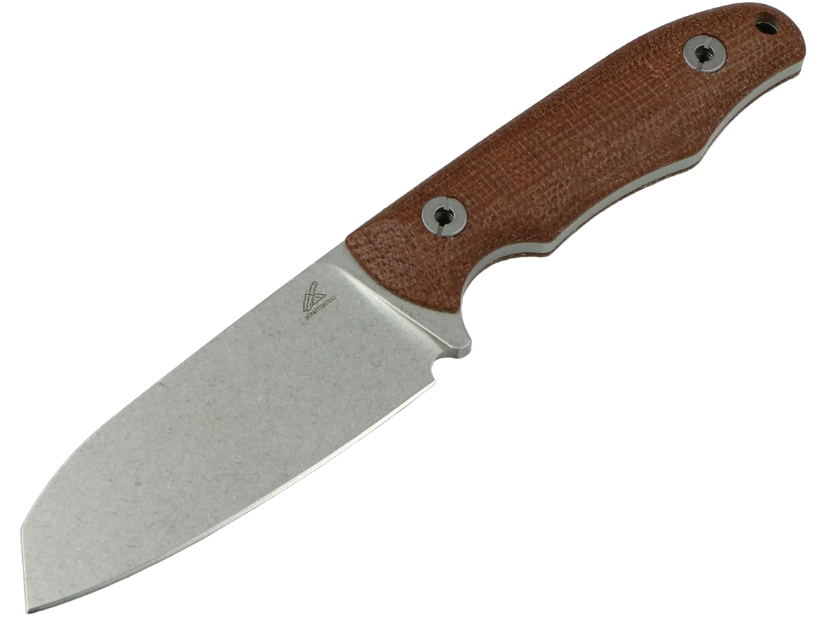 SCHATTENGRAD Arduum Ridge – Braun mit Micarta-Griff