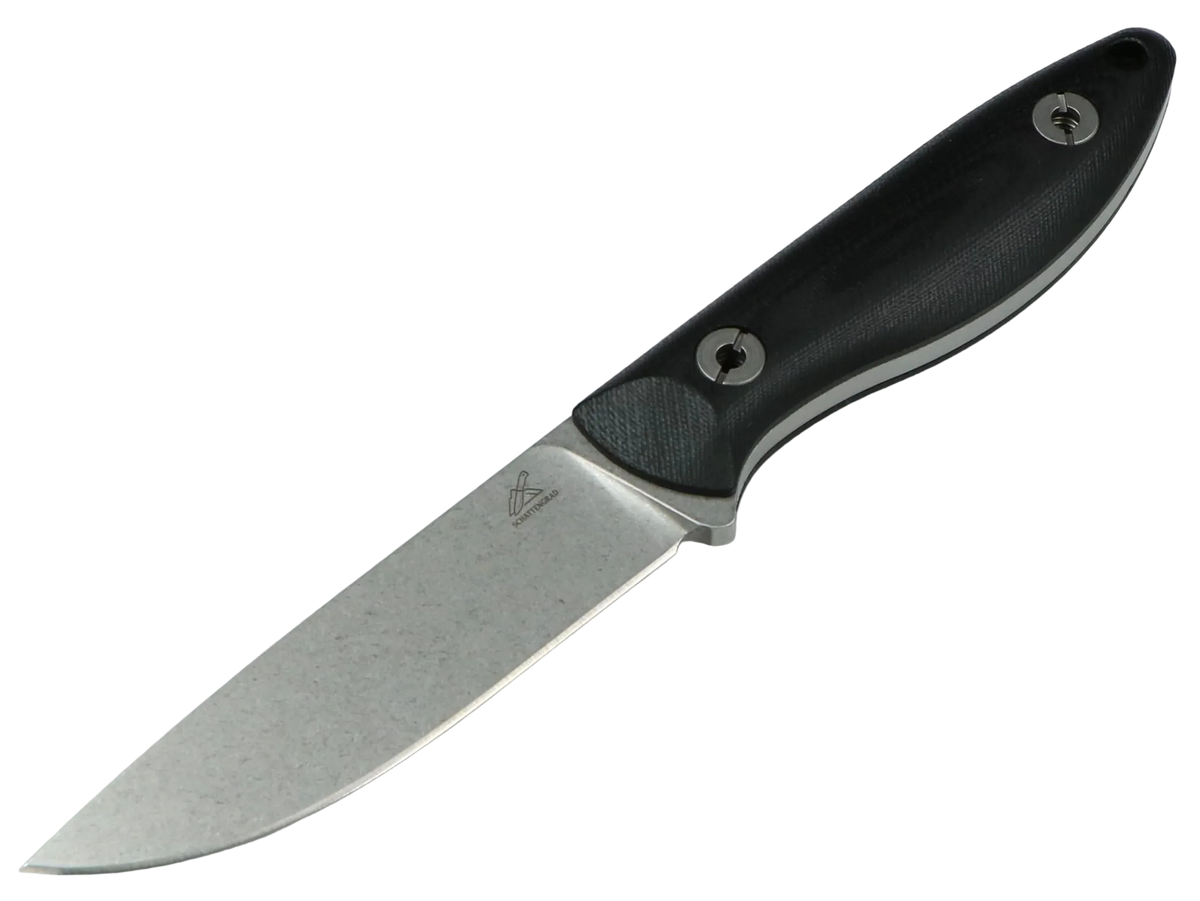 SCHATTENGRAD Flumen Vale – Schwarz mit G10-Griff