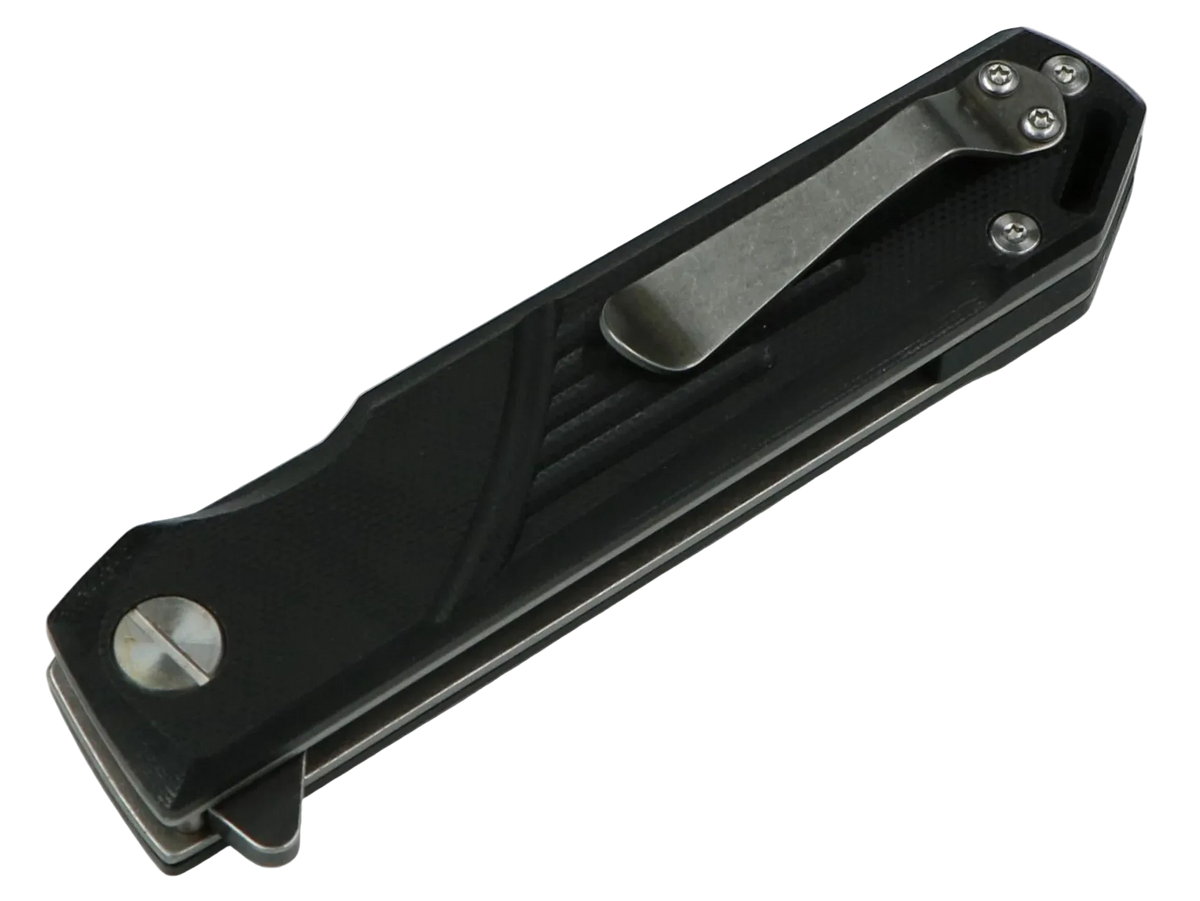 SCHATTENGRAD Montis Black – geschlossen, Clipseite