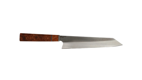 HAWK Knife Kiritsuke N690 M mit braun gemasertem Griff