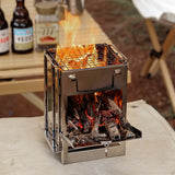 Messerfiebers Klappflamme: Camping Fire Pit Hobo