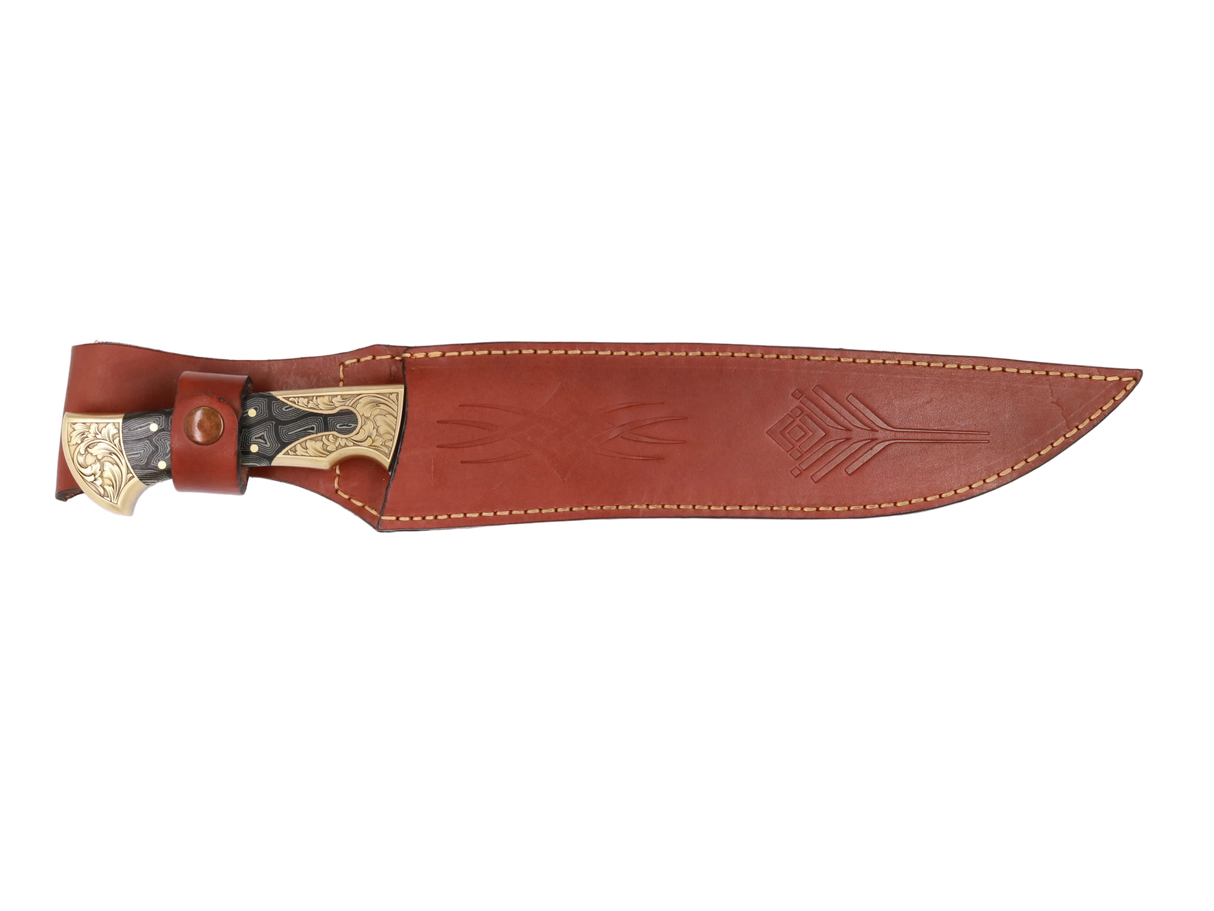 Messerfieber Emir 265 N690 handgefertigtes Unikatmesser mit Micarta-Griff