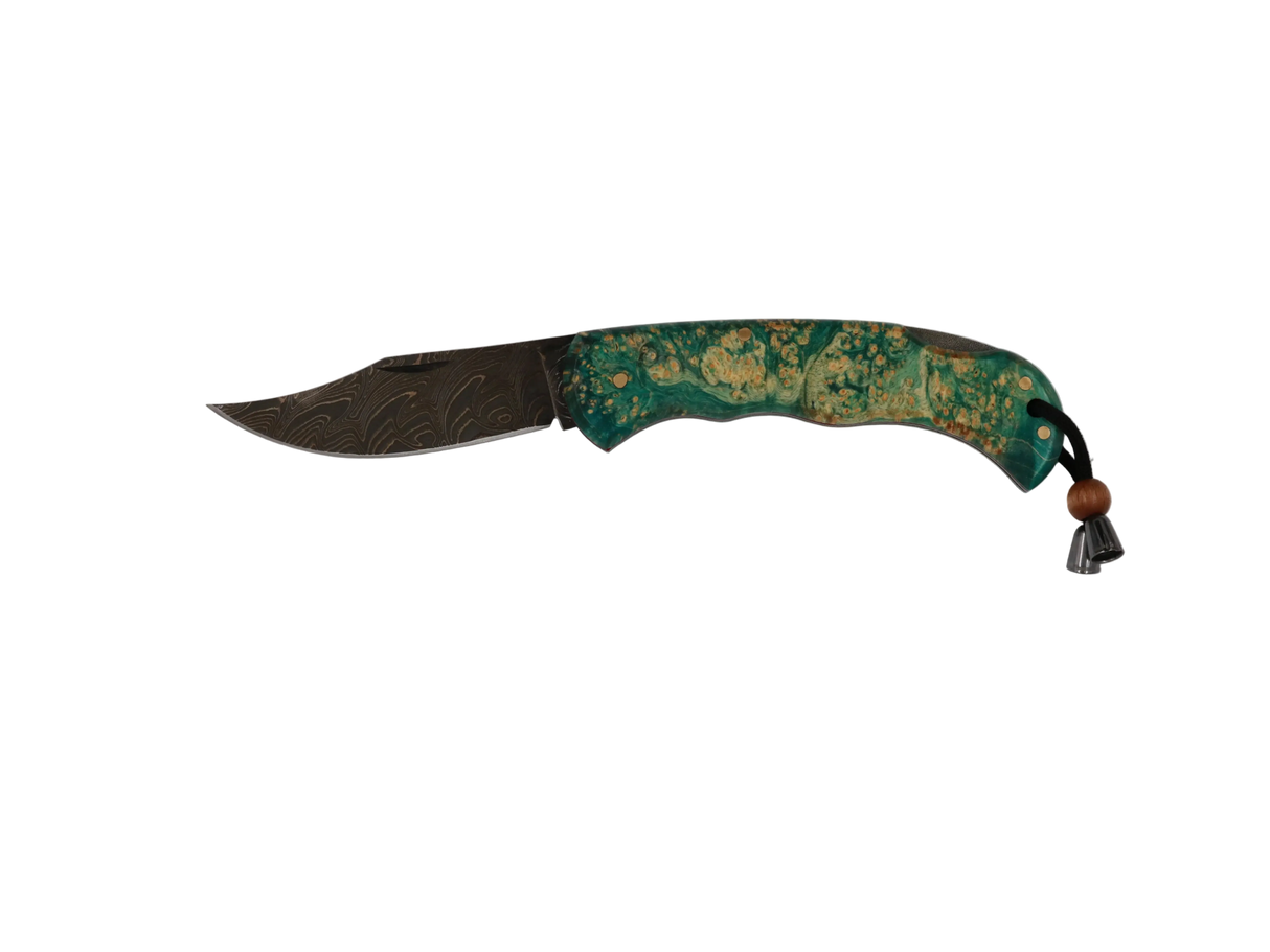 Knife Fever Woodland Echo Pocket Knife