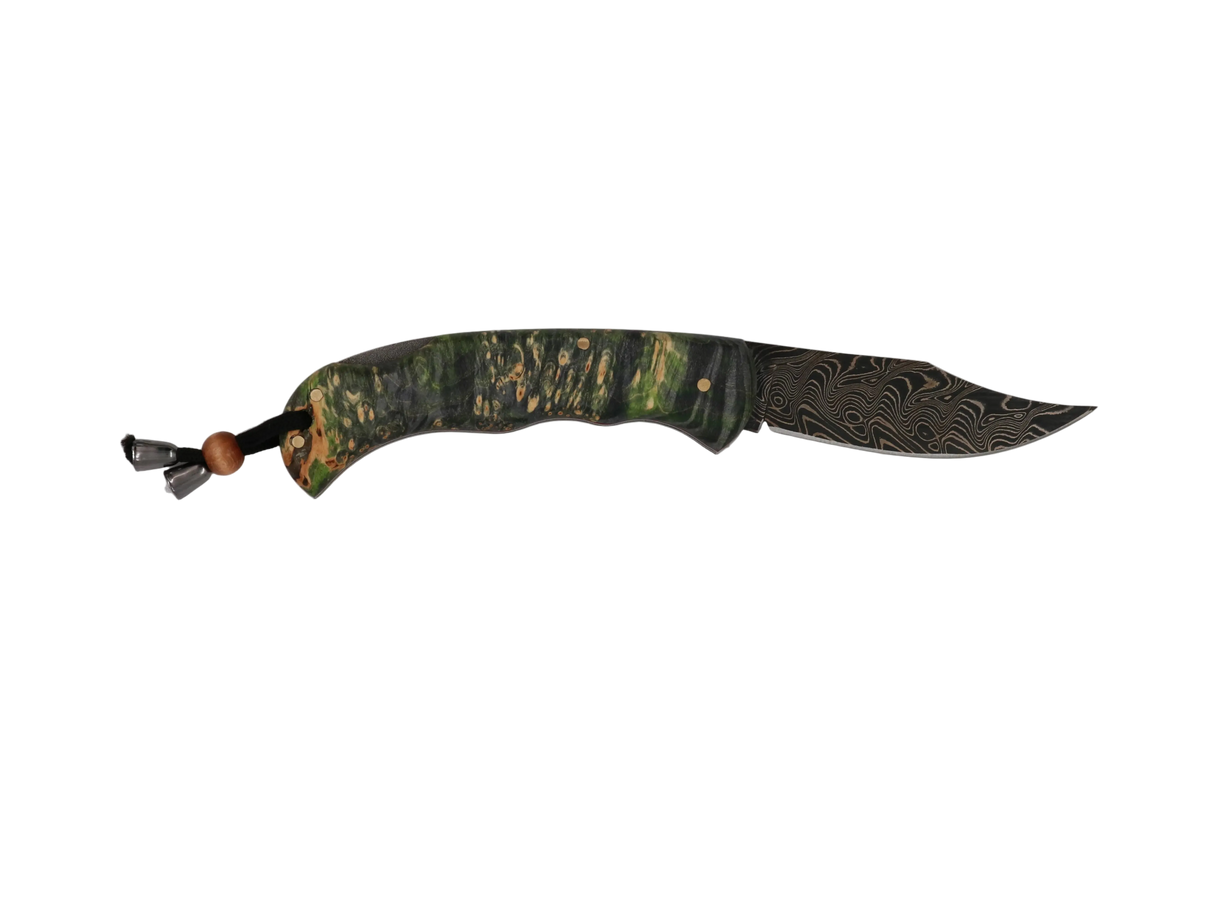 Knife Fever Woodland Echo Pocket Knife