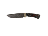 Messerfieber Arkan 130 Damast handgefertigtes Unikatmesser mit Micarta-Griff