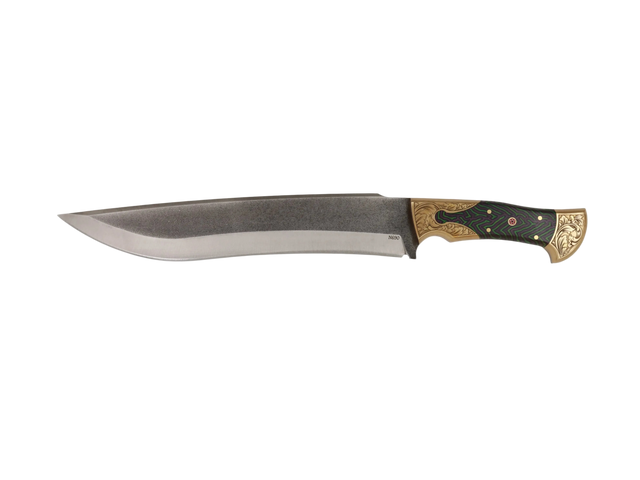Messerfieber Emir 265 N690 handgefertigtes Unikatmesser mit Micarta-Griff