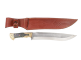 Messerfieber Emir 265 N690 handgefertigtes Unikatmesser mit Micarta-Griff