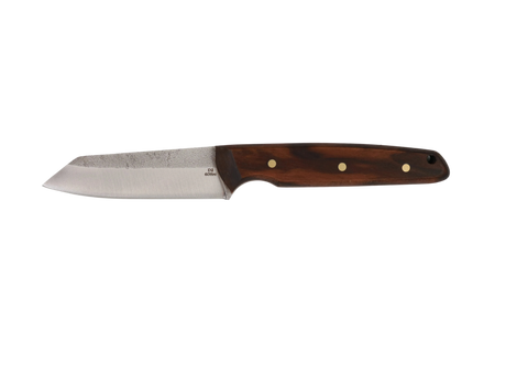 Woodpecker Scout D2 Messer mit dunklem Walnussholzgriff und 95 mm Klinge