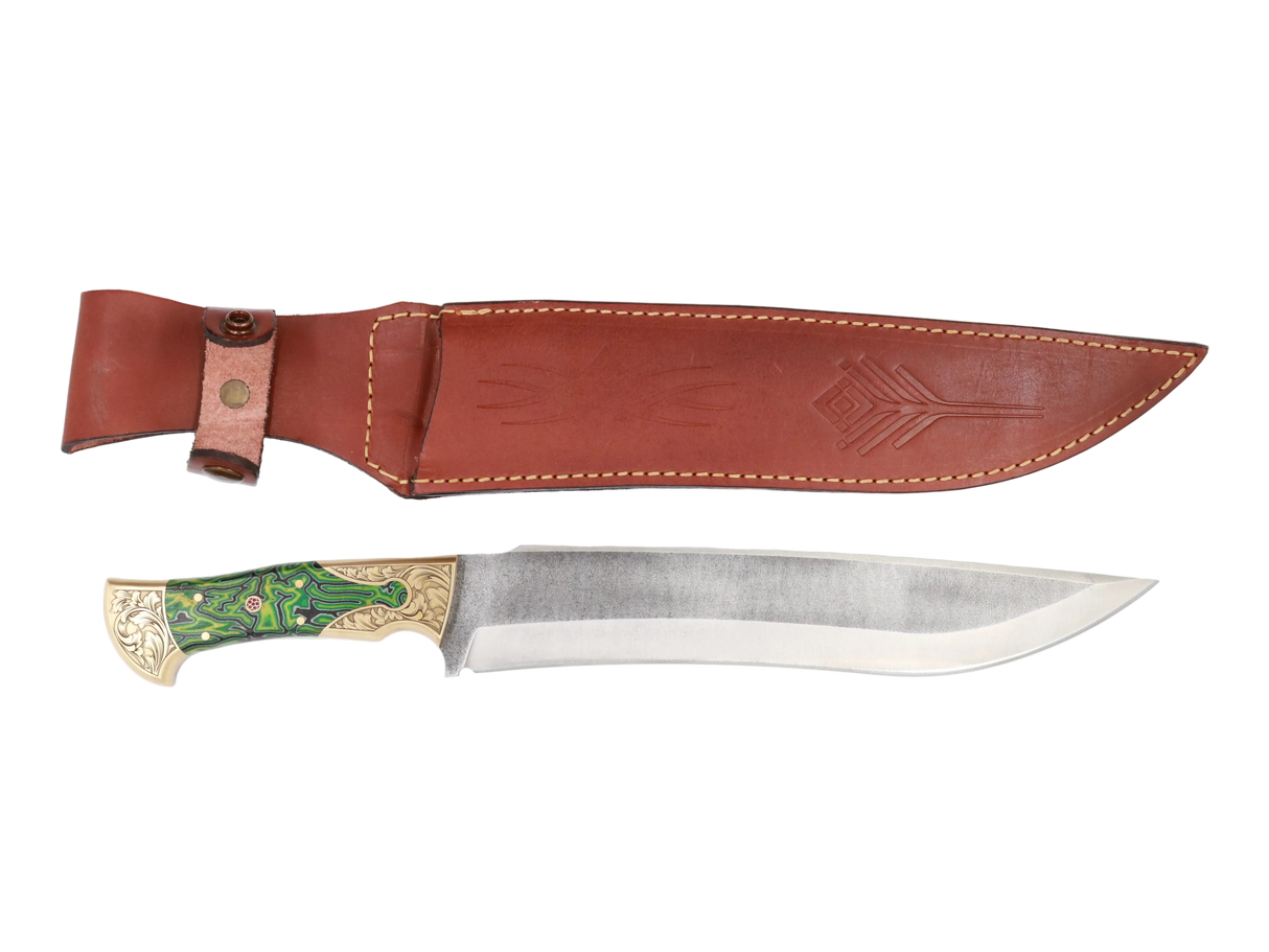 Messerfieber Emir 265 N690 handgefertigtes Unikatmesser mit Micarta-Griff