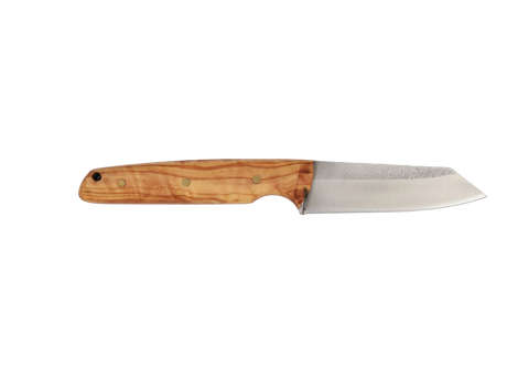 Messerfieber Woodpecker Scout D2 mit Olivenholzgriff und Sheepfoot-Klinge