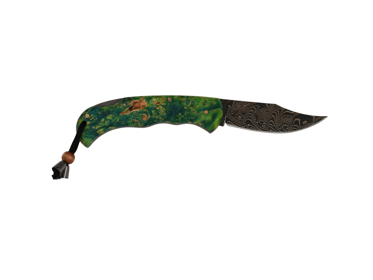Knife Fever Woodland Echo Pocket Knife