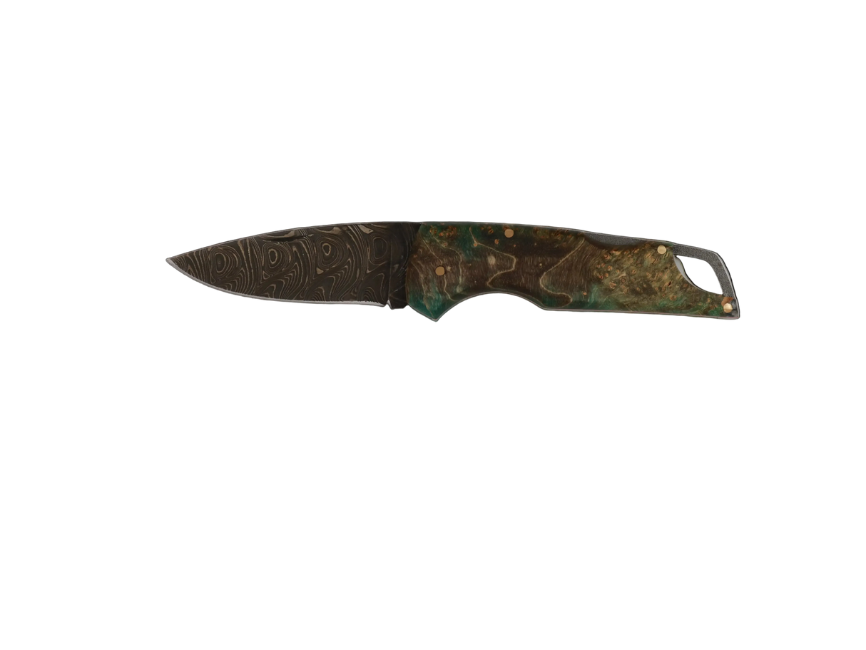 Knife Fever Woodland Echo Pocket Knife