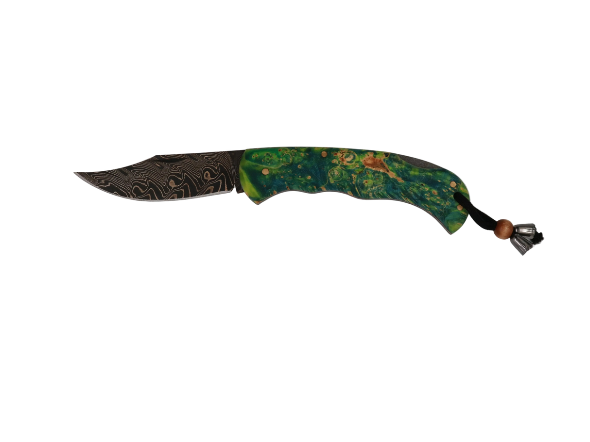 Knife Fever Woodland Echo Pocket Knife