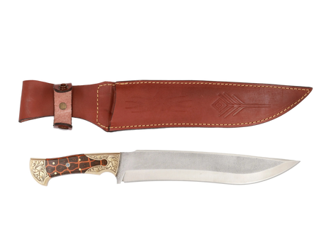Messerfieber Emir 265 N690 handgefertigtes Unikatmesser mit Micarta-Griff