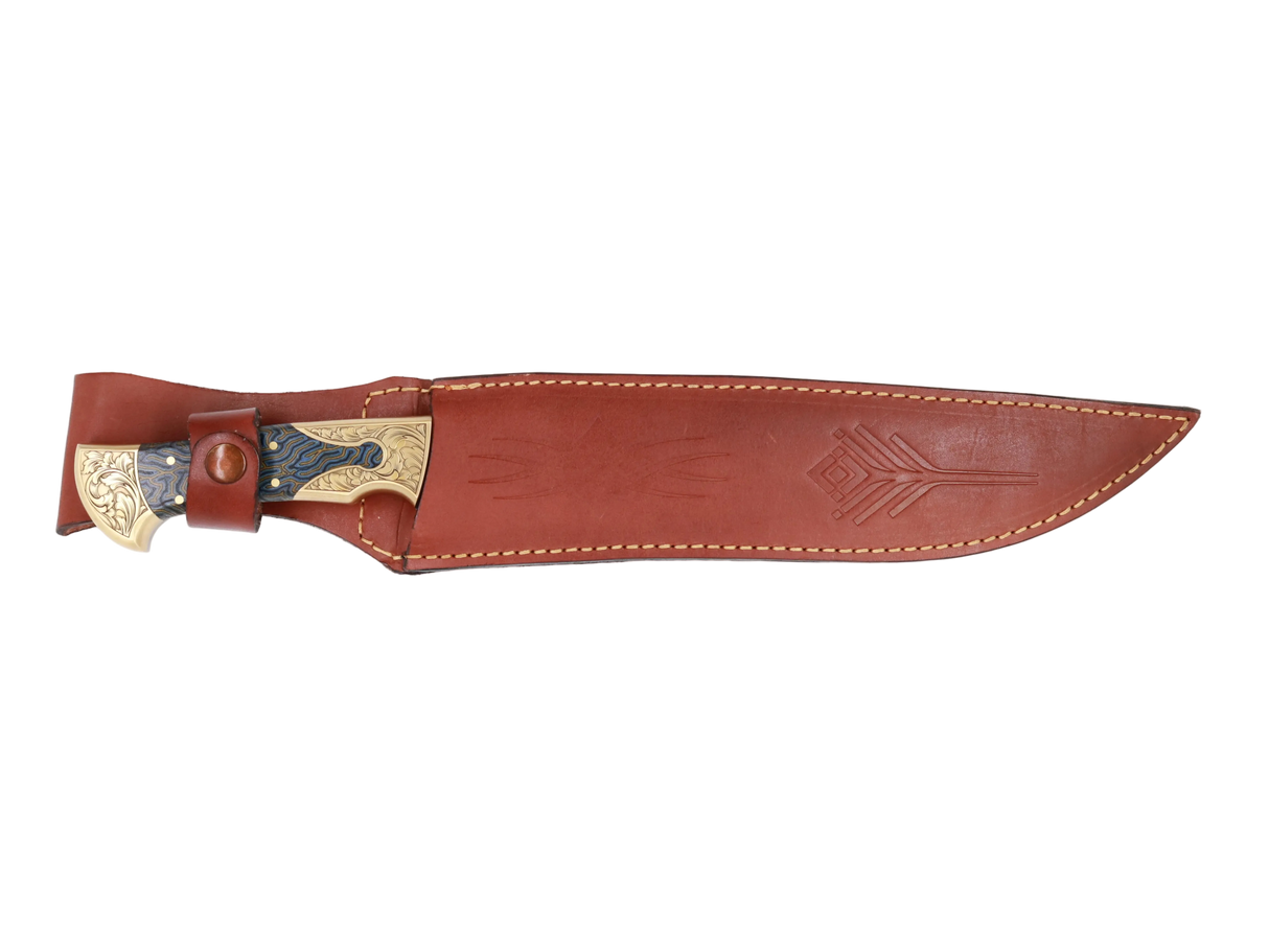 Messerfieber Emir 265 N690 handgefertigtes Unikatmesser mit Micarta-Griff