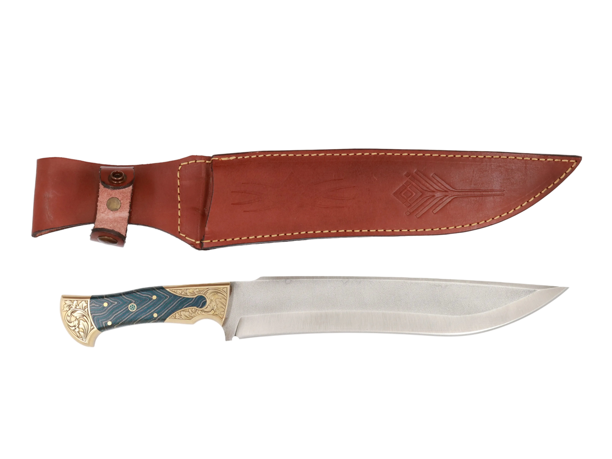 Messerfieber Emir 265 N690 handgefertigtes Unikatmesser mit Micarta-Griff