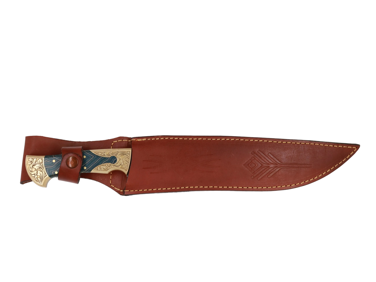 Messerfieber Emir 265 N690 handgefertigtes Unikatmesser mit Micarta-Griff