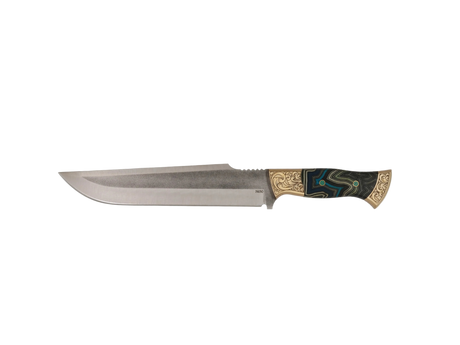 Messerfieber Saray 220 N690 handgefertigtes Unikatmesser mit Micarta-Griff