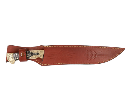 Messerfieber Emir 265 N690 handgefertigtes Unikatmesser mit Micarta-Griff