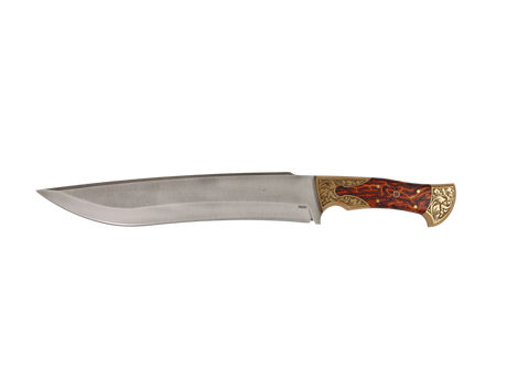 Messerfieber Emir 265 N690 handgefertigtes Unikatmesser mit Micarta-Griff