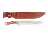 Messerfieber Emir 265 N690 handgefertigtes Unikatmesser mit Micarta-Griff