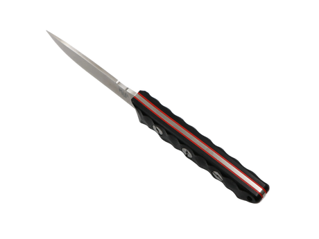 Aurora Rückenansicht mit G10 Linen in rot