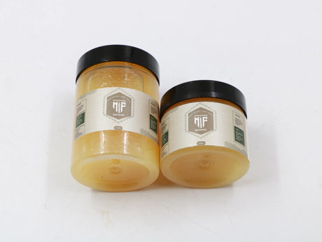 Beeshine Pflegebalsam 50 ml und 100 ml – natürliche Messerpflege für Holz, Leder und Carbonstahl in weißer Box
