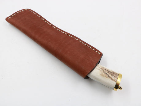 Messerfieber Blauhirsch – handgefertigtes Unikat aus natürlichen Materialien