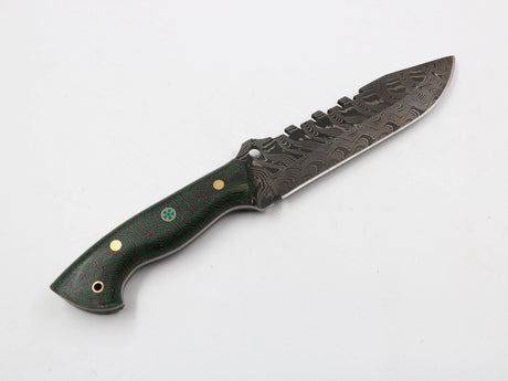 Messer mit G10-Liner zwischen den Griffschalen