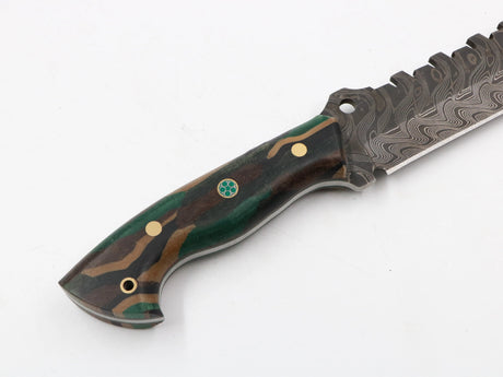 Messer mit G10-Liner zwischen den Griffschalen