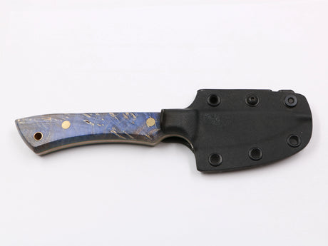 Farbspitzla – mit Kydex-Scheide, Frontansicht