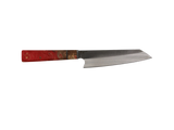 HAWK KNIFE N690 Kiritsuke Küchenmesser handgefertigt mit rotem Resin Holzgriff