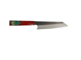 HAWK KNIFE N690 Kiritsuke Küchenmesser handgefertigt mit rotem Resin Holzgriff