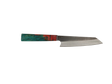 HAWK KNIFE N690 Kiritsuke Küchenmesser handgefertigt mit grünem Resin Holzgriff