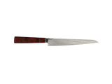 Sujihiki Küchenmesser N690 mit roter Holzgriff