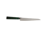 Sujihiki Küchenmesser N690 mit grünem Resin Griff 